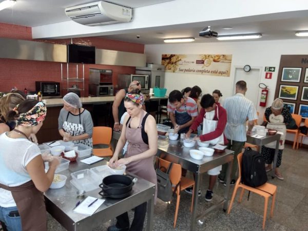 Curso de pão de fermentação natural