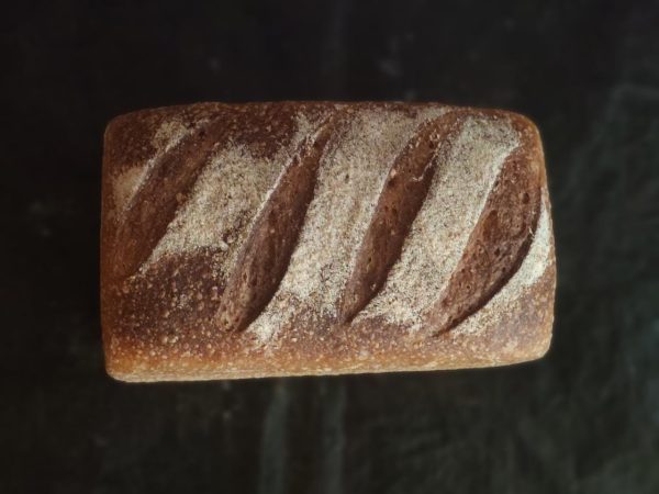 Pão 100% integral de verdade (450 gramas)