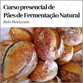 Curso de Pão de Fermentação Natural em BH (Presencial)