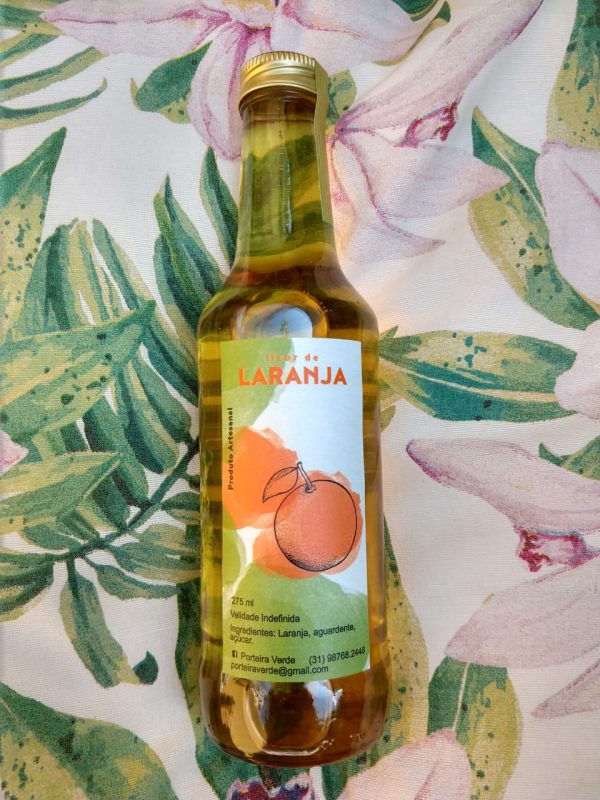 Licor artesanal de Laranja