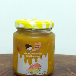 Chutney de manga e damasco