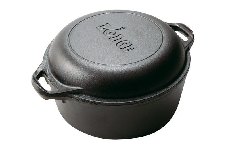 Panela de ferro fundido ou forno holandês