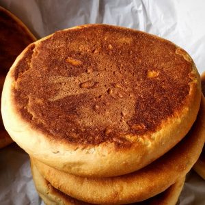 Bolo de Caco - Pão português de batata doce