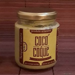 Tempero Caseiro sem conservantes da Cocó de Coque - 250 gramas