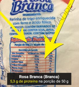 Qual a melhor farinha para fazer pão - Rosa Branca (Branca)