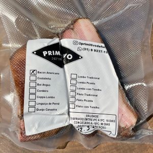 Bacon americano defumado - Primitivo Defumados