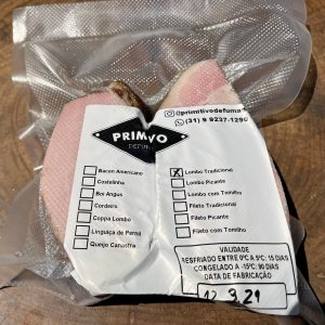 Lombo tradicional defumado na Macieira