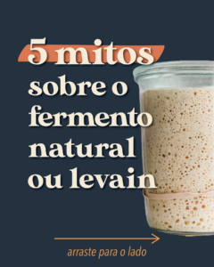 Read more about the article 5 mitos sobre o fermento natural ou levain
