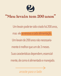 Meu levain tem 200 anos