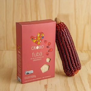 Fubá de milho crioulo Vermelho - Projeto Crioulo Vista Alegre