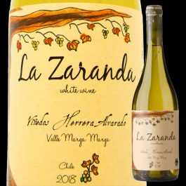 La Zaranda – Sauvignon Blanc – 2018 – 750ml – Vinho Branco Orgânico Natural do Valle Marga Marga (Chile)