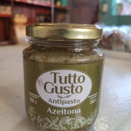 Antipasto de azeitonas verdes Tutto Gusto (240 gramas)