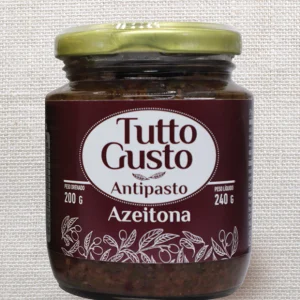 Antipasto de azeitonas pretas Tutto Gusto (240 gramas)