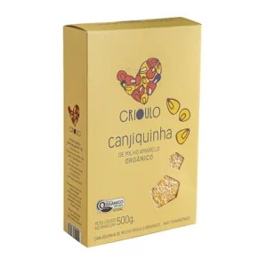Canjiquinha de Milho Amarelo Crioulo 500 gramas - Projeto Crioulo