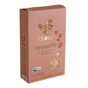 Canjiquinha de milho vermelho crioulo