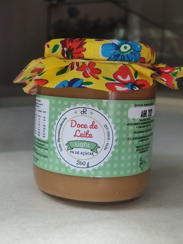 Doce de Leite Tradicional da Fazenda Cascalho - 260 gramas