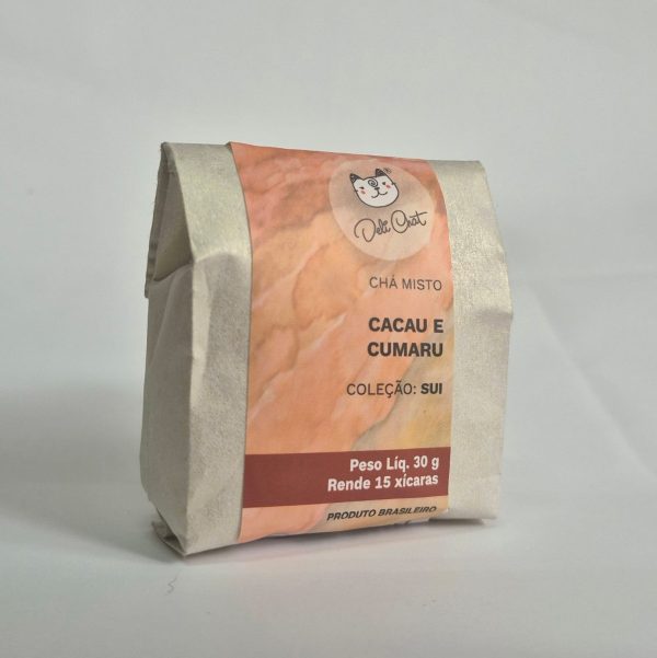 Chá Misto de Cacau e Cumaru da Deli Chat - 20g